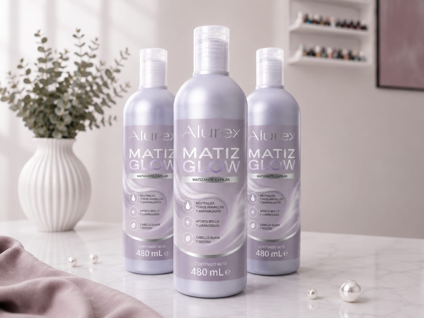 Matiz Glow – Matizante Capilar 480 mL